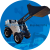 Фронтальный минипогрузчик МИШКА FR18